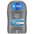 Dove Men+Care Clean Comfort Antiperspirant, 36-Pack – Men’s Mini Deodorant, Travel Size, Bulk, 72H Protection, 0.5 Oz Ea