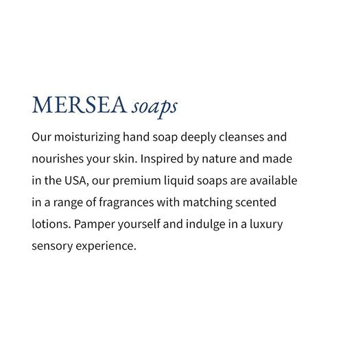 MERSEA Moisturizing Hand Soap - Voyager Scent in Large 16 fl oz Pump Bottle