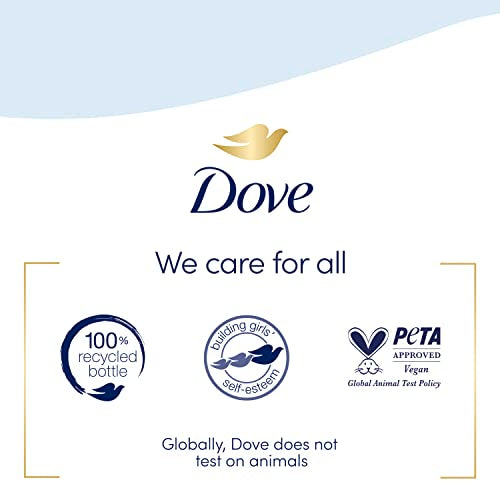 Dove Antibacterial Hand Wash Refill 34 Fl Oz Pack of 6 Unscented - Moisturizing & Protecting