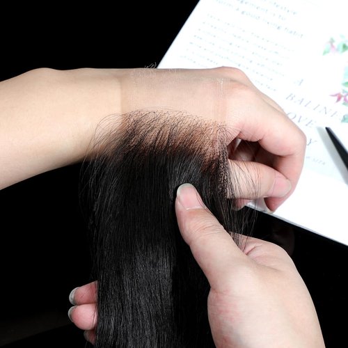 CindiRiver 2x6 HD Lace Closure Straight Human Hair, Invisible Virgin Real Swiss HD Lace, Natural Hairline, Skinlike Lace Frontal Closure Only