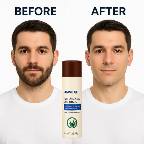 Skiennix Shaving Gel - Aloe Infused for Men & Women | Lightly Scented, 7 oz
