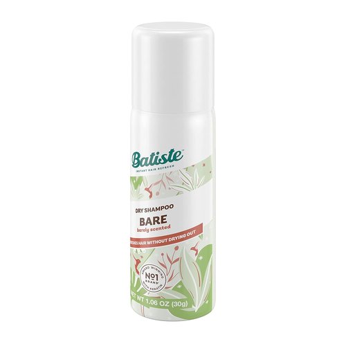 Batiste Dry Shampoo - Bare Mini Travel Size 1.06 oz | Pack of 3 for Effortless Freshness