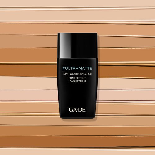 GA-DE Ultramate Long-Wear Foundation, 155 - Sweat-Resistant and No-Transfer Cream Foundation - Face Makeup for Flawless Ultra-Matte Finish - 1 oz