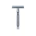 Edwin Jagger Classic Double Edge Safety Razor - Eco-Friendly & Reusable | Short Handle, Knurled Design