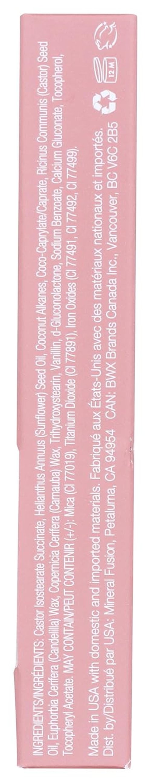 Mineral Fusion Hydro-Shine Lip Gloss - Paris Shade | 0.15 Ounces of Radiant Shine