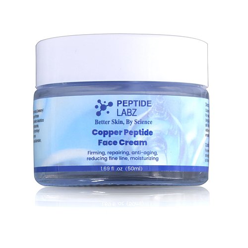 Copper Peptide Face Cream Anti Wrinkle 1.7 fl oz Copper Tripeptide-1, Repair, and Firming Daily Face Cream