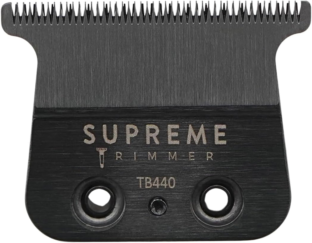 Supreme Trimmer T-Blade TB440 - 0 Gap Adjustable DLC Coated Stainless Steel Replacement Blade