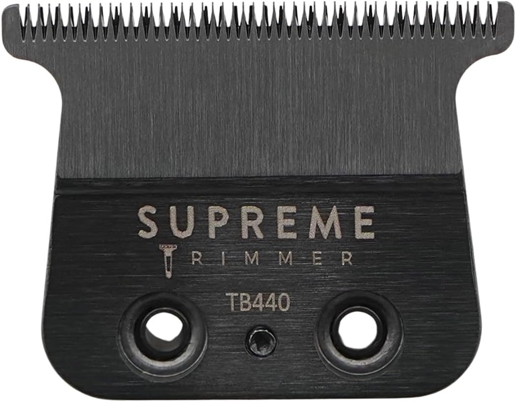 Supreme Trimmer T-Blade TB440 - 0 Gap Adjustable DLC Coated Stainless Steel Replacement Blade
