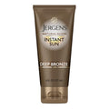 Jergens Natural Glow Instant Sun Tanning Moisturizer - Lightweight Bronzer for Deep Bronze Glow, 6 Oz