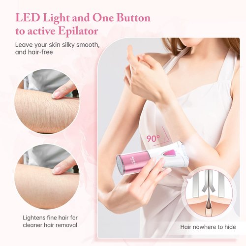 Epilator Smooth Glide Epilator for Women FaceEpilator Facial Hair Remover Smooth GlideEpilator for Women Face Hair Removal Lady Shaver Electric Bikini Trimmer WomenSmooth GlideBody Glide Portable
