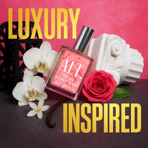 ALT. FRAGRANCES Petal Explosion - Luxurious Floral Extrait de Parfum for Women | Long-Lasting 60ml