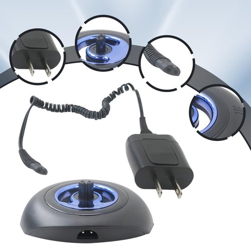 Braun Shaver Charger & Charging Stand - Replacement Base for Series 3, 5, 6, 7, 8, 9 Electric Razors