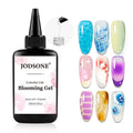 JODSONE 100ml Clear Blooming Gel Refill Bottle, Large Capacity Nail Art Blossom Gel for Marble Watercolor Floral Print Effects, Easy to Apply, DIY Salon Manicure Supplies