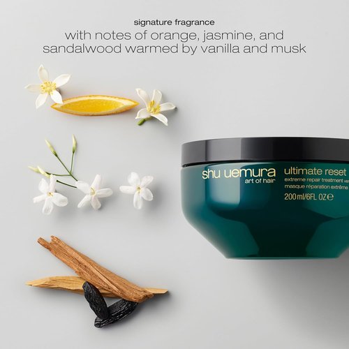 Shu Uemura Art of Hair Ultimate Reset Hair Mask - Deeply Nourishes & Repairs Damaged Hair with Rice Extract