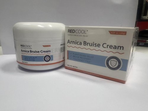 Redcool Sensitive Skin Arnica Cream, Natural Lightweight Formula, Non Greasy Daily Moisturizer, Unscented, 4.23 oz