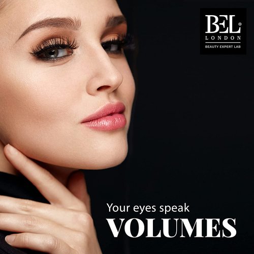 BEL London Fat Brush Mascara - Extreme Volume & Definition for Stunning Lashes