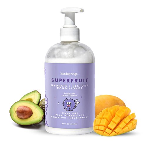 Skiennix Kids Curly Hair Conditioner - Ultra-Hydrating & Nourishing Detangler | 12 Fl Oz