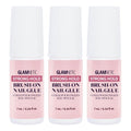 Glamnetic Super Strong Brush On Nail Glue (3 Bottles) | Brush Tip Applicator, Mess Free, Travel Friendly, Vegan | Durable & Long-Lasting | .24 fl. oz.