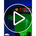 7ft Tall Halloween Inflatable Alien Decor with Animated Lights for Yard Garden
