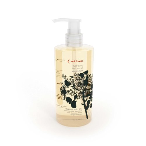 Red Flower Wanderlust Hydrating Shampoo - Sulfate-Free Moisture Boost with Coconut Glycerin & Pro-Vitamin B5 | 10 oz