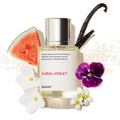 Dossier Floral Violet Eau de Parfum - Inspired by M. Jacobs Daisy - Vegan & Paraben-Free - 1.7 oz (50ml)