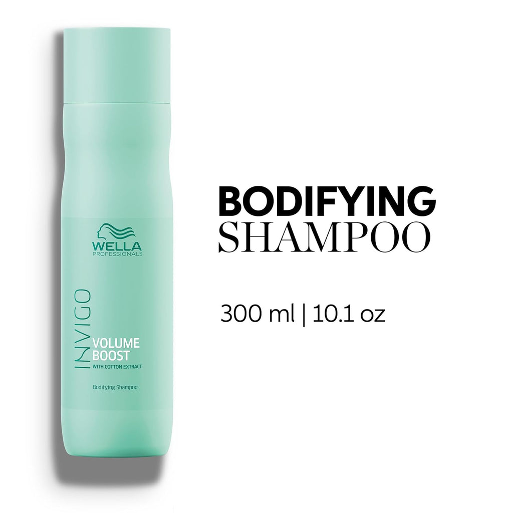 Wella Professionals Invigo Volume Boost Shampoo - Bodyfying Spring Blend for Enhanced Volume