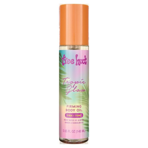 Tree Hut Tropic Glow Firming Body Oil, Hydrating Oil with Cupuacu Butter, Guarana & Pistachio Oil for Glowing Skin, 5 fl oz