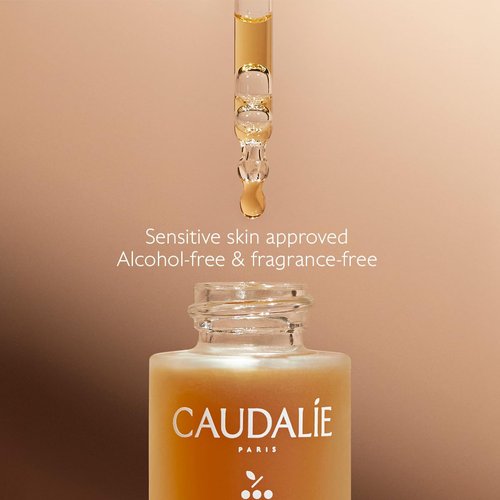 Caudalie Self-Tan Sun Drops - Hydrating Face Tanning Drops for a Customizable, Gradual Tan | 15 mL