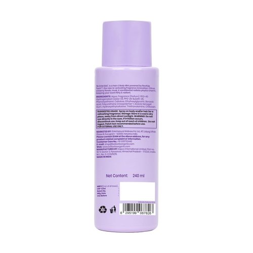 Bellavita Luxury Bloom Bae Hair & Body Mist - Sweet Floral, Hydrating & Alcohol-Free | 8.12 fl. oz.