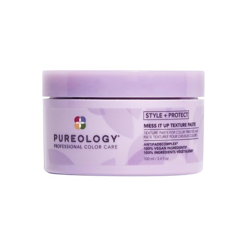 Pureology Style + Protect Texture Paste - Medium Hold for Color-Treated Hair, Sulfate-Free & Vegan