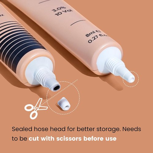 Skiennix Lash Color Kit - Instant Black Eyelash Dye 8ml | Easy Application for Natural Results