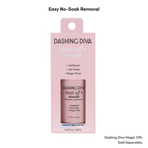 Dashing Diva Gloss Nail Strips 5-in-1 Kit - Best of Pinks - UV Free, Chip Resistant, Long Lasting Gel Nail Stickers - Contains 110 wraps, 5 prep pads, 2 nail files
