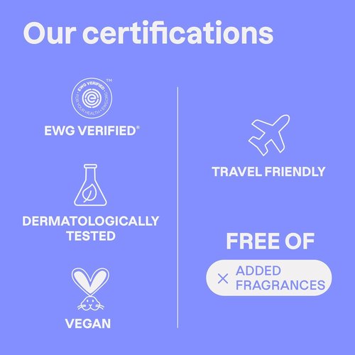 ATTITUDE Oceanly Face Scrub Stick - EWG Verified, Plastic-Free, Vegan & Cruelty-Free | 1 Ounce