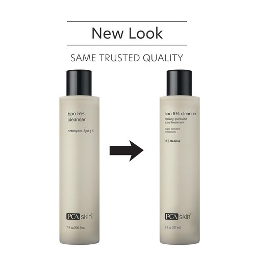 PCA SKIN 5% Benzoyl Peroxide Face Wash - Foaming Acne Cleanser for Oily Skin | 7 Oz Bottle