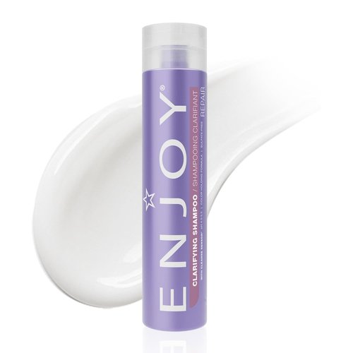 Enjoy Clarifying Shampoo - Deep Cleansing & Chelating Formula - Sulfate-Free Hair Detox, 10.1 Fl Oz