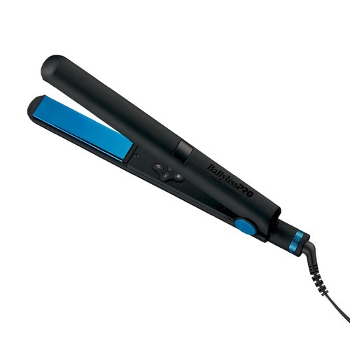 BaBylissPRO Nano Titanium Flat Iron - Digital Hair Straightener for Professional Salon Results | All Hair Types