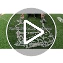 Outdoor Halloween Spider Web Decorations with 260 LED Lights, Waterproof, 16.4 ft Large Web with Spider & Stakes