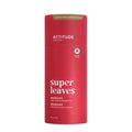 ATTITUDE Plastic-Free Deodorant - EWG Verified, Aluminum-Free, Vegan, Vine Leaves & Pomegranate, 3 Oz