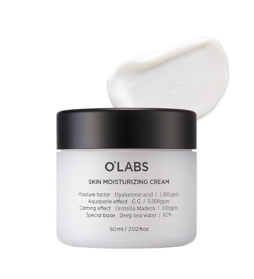 O'LABS Skin Moisturizing Cream - Anti-Aging Facial Cream with Deep Sea Water | 60ml / 2.02 fl. oz.