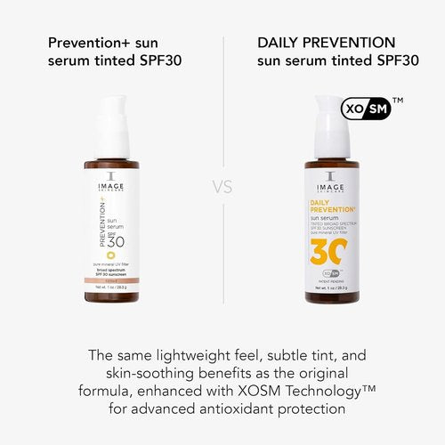 IMAGE Skincare Sheer Mineral Sun Serum - SPF 30 Tinted Broad Spectrum Sunscreen, 1 Ounce
