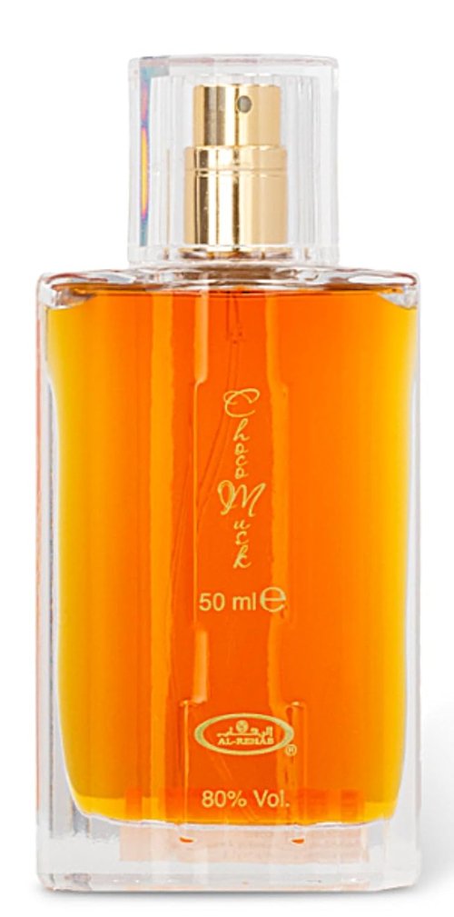 Al-Rehab Choco Musk Eau de Parfum Spray - Rich Chocolate Scent for Women | 1.65 oz/50 ml