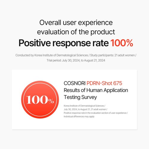 COSNORI PDRN-Shot 675 - Korea Facial Serum with 675,000 high purity spicules - Salmon-Derived PDRN 5,000 PPM - Glow, Firm-Looking & Even Texture Care - Korean Skin Care (50ml / 1.69 fl. oz.)