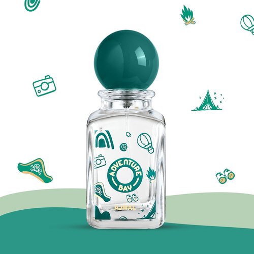 Ajmal Kids Adventure Perfume - Fresh Fruity Citrus Amber Scent for Boys | 1.7 fl oz / 50 ml