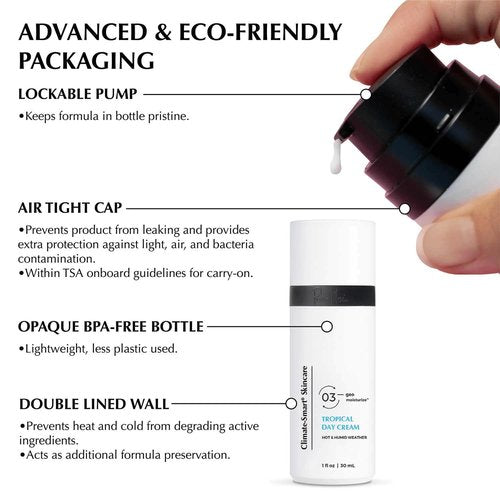 Pour Moi Tropical Day Cream - Hydrating Moisturizer for All Skin Types | 1 Fl. Oz.