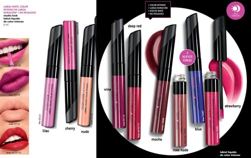 Cyzone | Studio Look Intense Color Liquid Lipstick - Long Lasting Rose Nude Shade