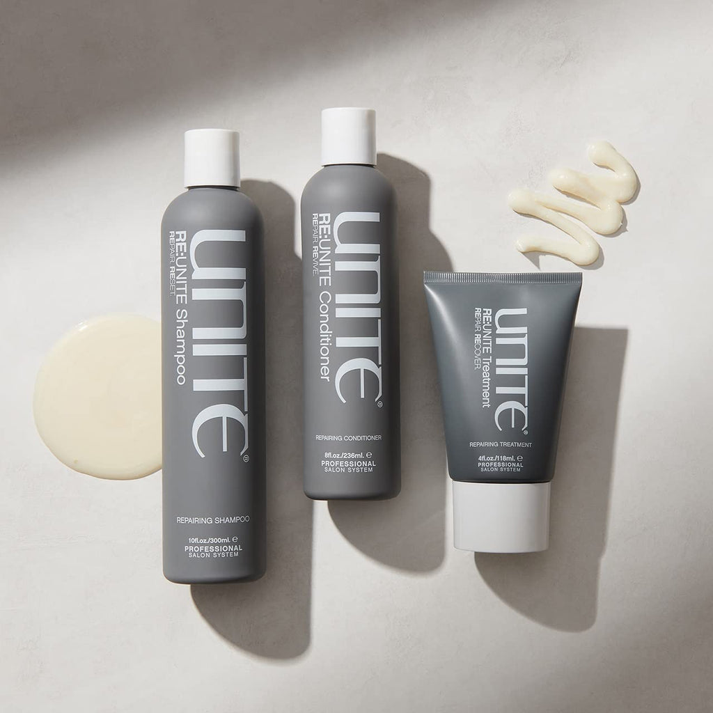 UNITE Hair RE:UNITE Conditioner - Reparative Argan Oil & Shea Butter Formula - 8 Fl Oz for Dry Hair