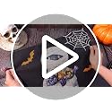 Amyhill 4-Pack Fall Pillow Covers 18x18 Inch Halloween & Thanksgiving Retro Design