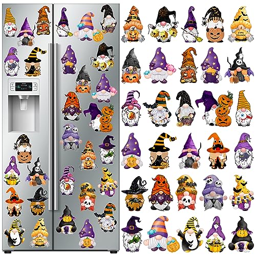 Halloween Gnome Refrigerator Magnets Set - Spooky Car & Kitchen Decor, 30 Pieces