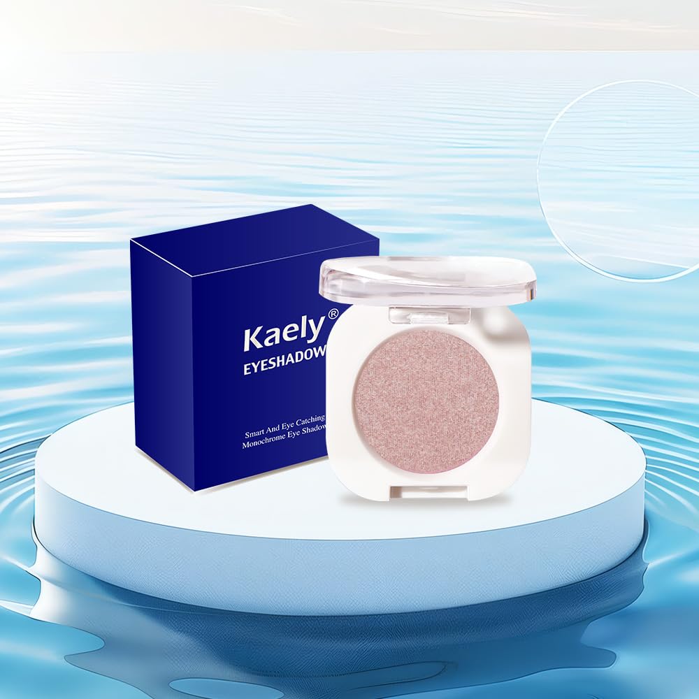 WanTuoluo Champagne Shimmer Eyeshadow - Rose Gold Glitter Cream for Effortless Eye Makeup | 24g
