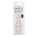 OPI On Point Press On Nails - Short Round & Squoval Styles | 24 Count With Nail Glue | Long Lasting & Reusable